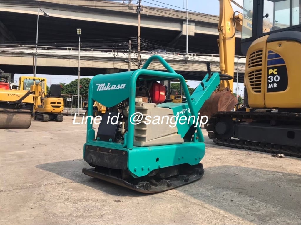 ขาย MIKASA ตบดินเดินหน้า-ถอยหลัง ดีเซล มือสองญี่ปุ่น นำเข้า 🇯🇵 เครื่องตบดิน เพลท ระบบสั่นสะเทีอน ☎ ครีม 065-88-444-00 | Line id: @sangenjp | www.nmcjapan.com ขาย MIKASA ตบดินเดินหน้า-ถอยหลัง ดีเซล มือสองญี่ปุ่น นำเข้า 🇯🇵 เครื่องตบดิน เพลท ระบบสั่นสะเทีอน ☎ ครีม 065-88-444-00 | Line id: @sangenjp | www.nmcjapan.com