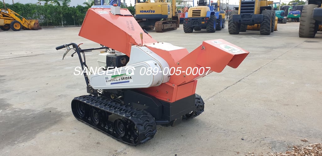 ขาย รถบดไม้ KOMATSU มือสองจากญี่ปุ่น KOMATSU SR100K 🇯🇵 รถไม่เคยใช้งานในไทย ☎ เอิร์ธ 089-005-0007, 065-88-444-00 | Line id: @sangenjp | www.sangenjp.com