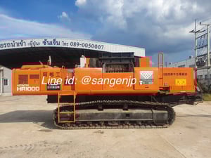 ขาย รถโม่หินโมบาย เครื่องย่อยหินเคลื่อนที่ มือสองจากญี่ปุ่น HITACHI HR1000 🇯🇵 รถไม่เคยใช้งานในไทย ☎ เอิร์ธ 089-005-0007, 065-88-444-00 | Line id: @sangenjp | www.sangenjp.com
