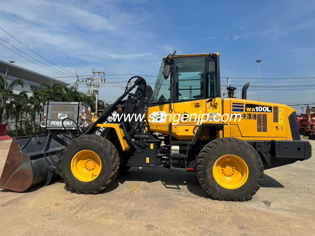 ขาย รถตัก 1.5 คิว เอวอ่อน มือสองจากญี่ปุ่น KOMATSU WR12L-6 🇯🇵 รถไม่เคยใช้งานในไทย ☎ เอิร์ธ 089-005-0007, 065-88-444-00 | Line id: @sangenjp | www.sangenjp.com