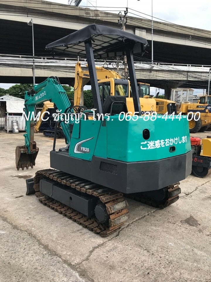 ขาย รถขุด มือสองจากญี่ปุ่น🇯🇵 ขนาด 2 ตัน YANMAR YB20 ขนาดเทียบเท่า PC20 ☎ 065-88-444-00 | Line id: @sangenjp | www.nmcjapan.com
