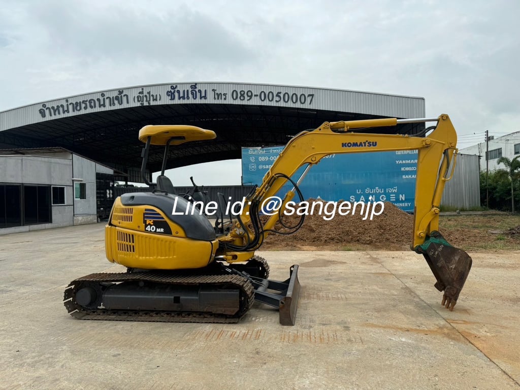 ขาย รถขุด มือสองญี่ปุ่น KOMATSU PC40MR-1 🇯🇵 รถไม่เคยใช้งานในไทย ☎ เอิร์ธ 089-005-0007, 065-88-444-00 | Line id: @sangenjp | www.sangenjp.com ขาย รถขุด มือสองญี่ปุ่น KOMATSU PC40MR-1 🇯🇵 รถไม่เคยใช้งานในไทย ☎ เอิร์ธ 089-005-0007, 065-88-444-00 | Line id: @sangenjp | www.sangenjp.com