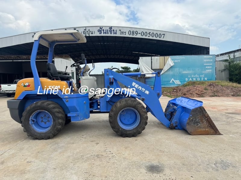 ขาย รถตัก ขนาด 1 คิว เอวอ่อน มือสองจากญี่ปุ่น TCM L6 🇯🇵 รถไม่เคยใช้งานในไทย ☎ เอิร์ธ 089-005-0007, 065-88-444-00 | Line id: @sangenjp | www.sangenjp.com