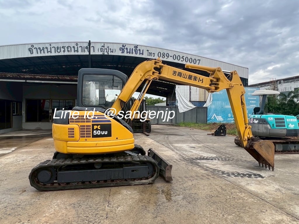 ขาย รถขุด ขนาด 5 ตัน มือสองญี่ปุ่น KOMATSU PC50UU-2 🇯🇵 รถไม่เคยใช้งานในไทย ☎ เอิร์ธ 089-005-0007, 065-88-444-00 | Line id: @sangenjp | www.sangenjp.com ขาย รถขุด ขนาด 5 ตัน มือสองญี่ปุ่น KOMATSU PC50UU-2 🇯🇵 รถไม่เคยใช้งานในไทย ☎ เอิร์ธ 089-005-0007, 065-88-444-00 | Line id: @sangenjp | www.sangenjp.com