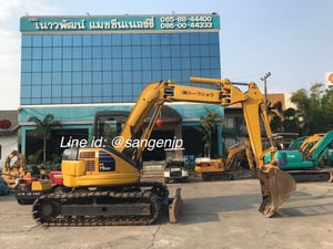 ขาย รถแม็คโคร ขนาด 7.5 ตัน มือสองญี่ปุ่น 🇯🇵 KOMATSU PC75UU รถไม่เคยใช้งานในไทย ☎ ครีม 065-88-444-00 | Line id: @sangenjp | www.sangenjp.com 