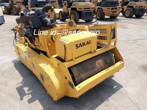 ขาย รถบด บังคับรีโมท มือสองญี่ปุ่น 🇯🇵 ไม่เคยใช้งานในไทย , รถบดเขื่อน ☎ ครีม 065-88-444-00 | Line id: @sangenjp | www.sangenjp.com