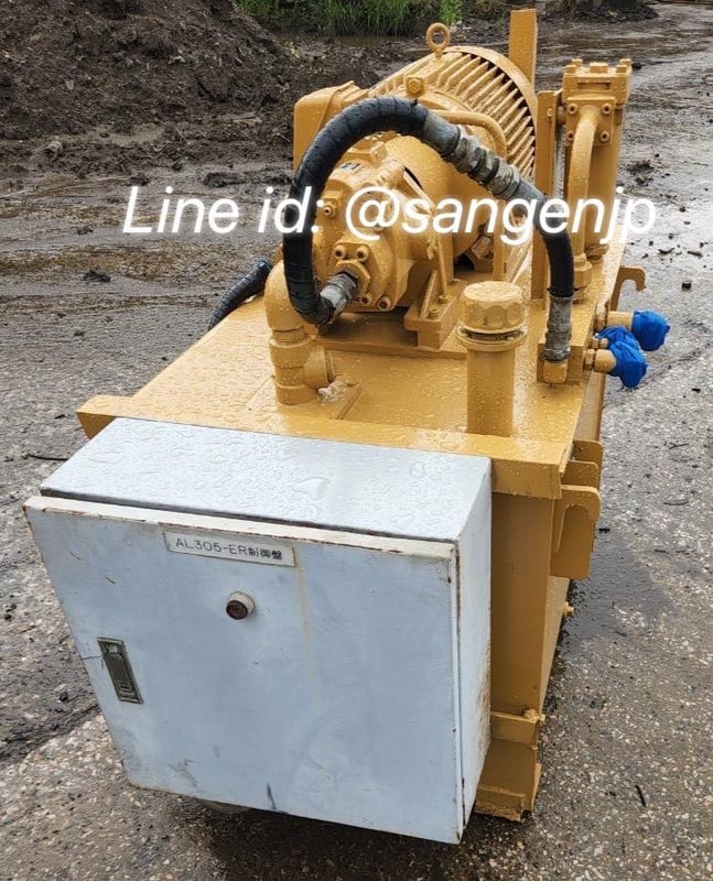 ขาย ชุดส่งกำลังไฮดรอลิค มือสองญี่ปุ่น🇯🇵 Hydraulic Power Unit ☎ ครีม 065-88-444-00 | Line id: @sangenjp | www.nmcjapan.com