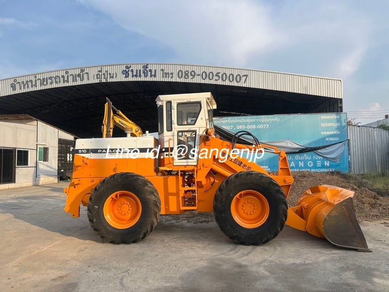 ขาย รถตัก 1.5 คิว เอวอ่อน มือสองจากญี่ปุ่น KOMATSU 510 🇯🇵 รถไม่เคยใช้งานในไทย ☎ เอิร์ธ 089-005-0007, 065-88-444-00 | Line id: @sangenjp | www.sangenjp.com