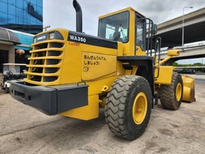 ขาย รถตัก 3 คิว KOMATSU WA350-3 เอวอ่อน มือสองจากญี่ปุ่น 🇯🇵 รถไม่เคยใช้งานในไทย ☎ ครีม 065-88-444-00 | Line id: @sangenjp | www.nmcjapan.com