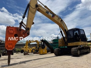 ขาย หัวแย็ก PC300 มือสองจากญี่ปุ่น NPK 🇯🇵 ไม่เคยใช้งานในไทย ***มีหัวเจาะเก่าญี่ปุ่นหลายขนาดจำหน่าย*** ☎ ครีม 065-88-444-00 | Line id: @sangenjp | www.nmcjapan.com