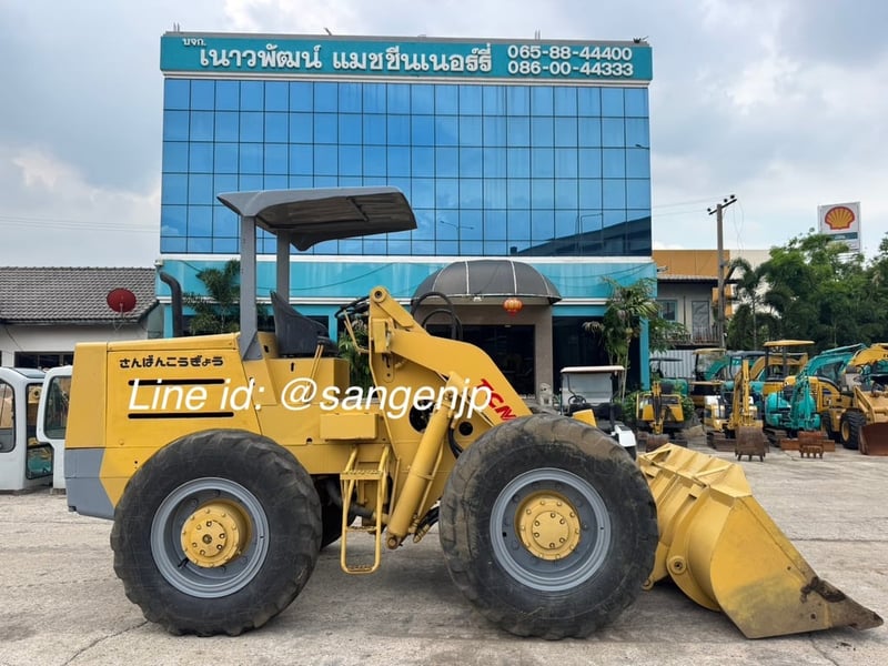 ขาย รถตัก บุ้งกี๋ 1.5 คิว มือสองจากญี่ปุ่น 🇯🇵 TCM STD25 รถไม่เคยใช้งานในไทย ☎ ครีม 065-88-444-00 | Line id: @sangenjp | www.sangenjp.com