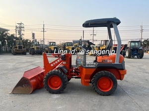 ขาย รถตัก เอวอ่อน มือสองจากญี่ปุ่น 🇯🇵 HITACHI ZW20 รถไม่เคยใช้งานในไทย ☎ เอิร์ธ 089-005-0007, 065-88-444-00 | Line id: @sangenjp | www.sangenjp.com