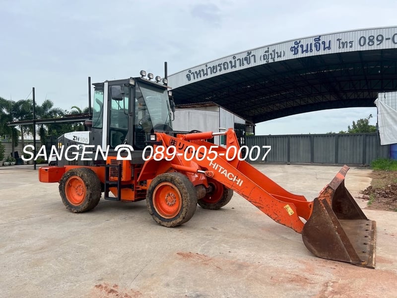 ขาย รถตักแขนยาว มือสองญี่ปุ่น HITACHI ZW100-6 🇯🇵 รถไม่เคยใช้งานในไทย ☎ เอิร์ธ 089-005-0007, 065-88-444-00 | Line id: @sangenjp | www.sangenjp.com