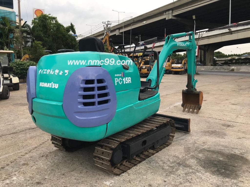 ขาย รถแบ็คโฮจิ๋ว ขึ้นรถกระบะได้ มือสองญี่ปุ่น 🇯🇵 KOMATSU PC15R-8 รถไม่เคยใช้งานในไทย ☎ ครีม 065-88-444-00 | Line id: @sangenjp | www.nmcjapan.com