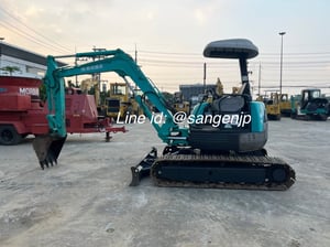 ขาย รถแม็คโคร KOBELCO ขนาด 4 ตัน มือสองญี่ปุ่น รุ่น SK40SR  มีไลน์หัวเจาะ 🇯🇵 รถไม่เคยใช้งานในไทย ☎ เอิร์ธ 089-005-0007, 065-88-444-00 | Line id: @sangenjp | www.sangenjp.com