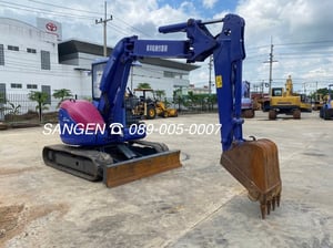 ขาย รถแม็คโคร ขนาด 5 ตัน มือสองจากญี่ปุ่น KOMATSU PC58UU-3 🇯🇵 รถไม่เคยใช้งานในไทย ☎ เอิร์ธ 089-005-0007, 065-88-444-00 | Line id: @sangenjp | www.sangenjp.com