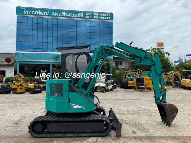 ขาย รถแม็คโคร ขนาด 3 ตัน มือสองญี่ปุ่น 🇯🇵 รถไม่เคยใช้งานในไทย ☎ ครีม 065-88-444-00 | Line id: @sangenjp | www.nmcjapan.com | SB30