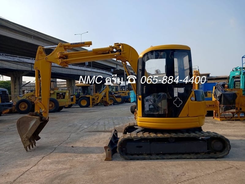 ขาย รถแบคโฮ ขนาด 5 ตัน มือสองจากญี่ปุ่น KOMATSU PC50UU-2 🇯🇵 รถไม่เคยใช้งานในไทย ☎ ครีม 065-88-444-00 | Line id: @sangenjp | www.nmcjapan.com