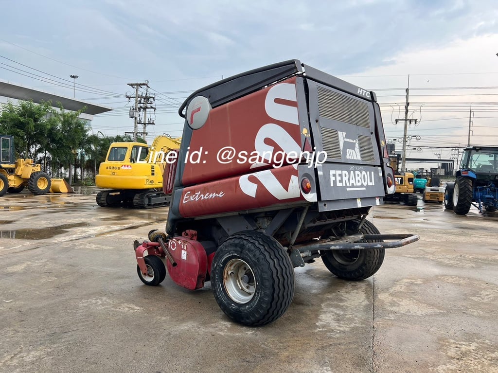 ขาย เครื่องม้วนฟาง ใส่แทรกเตอร์ นำเข้าจากญี่ปุ่น 🇯🇵 ไม่เคยใข้งานในไทย FERABOLI ☎ ครีม 065-88-444-00 | Line id: @sangenjp | www.sangenjp.com ขาย เครื่องม้วนฟาง ใส่แทรกเตอร์ นำเข้าจากญี่ปุ่น 🇯🇵 ไม่เคยใข้งานในไทย FERABOLI ☎ ครีม 065-88-444-00 | Line id: @sangenjp | www.sangenjp.com