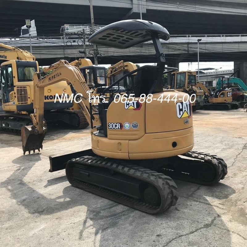 ขาย รถแบ็คโฮ ขนาด 3 ตัน มือสองจากญี่ปุ่น 🇯🇵 MM30CR รถไม่เคยใช้งานในไทย ☎ ครีม 065-88-444-00 | Line id: @sangenjp | www.nmcjapan.com