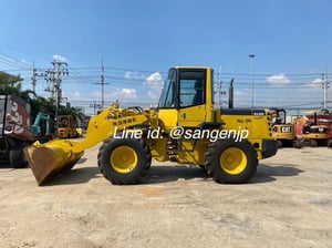ขาย รถตัก ปุ้งกี๋ 1.5 คิว มือสองญี่ปุ่น KOMATSU WA150-3 🇯🇵 รถไม่เคยใช้งานในไทย ☎ เอิร์ธ 089-005-0007, 065-88-444-00 | Line id: @sangenjp | www.sangenjp.com
