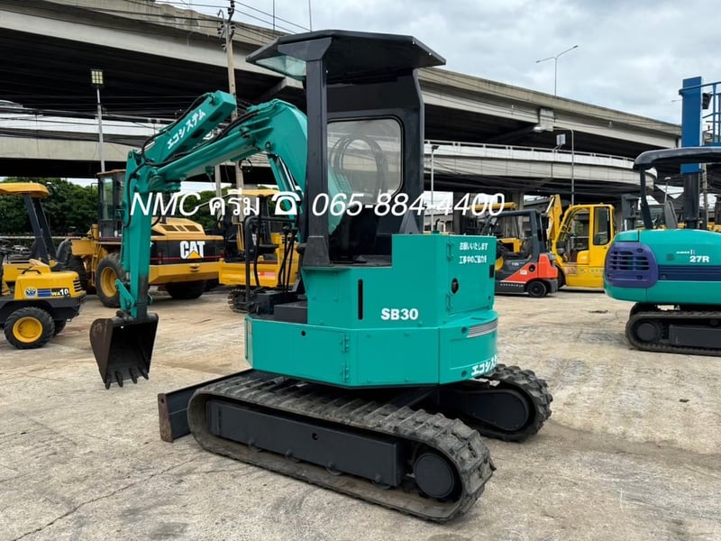 ขาย รถขุด ขนาด 3 ตัน มือสองญี่ปุ่น 🇯🇵 รถไม่เคยใช้งานในไทย ☎ ครีม 065-88-444-00 | Line id: @sangenjp | www.nmcjapan.com | SB30 