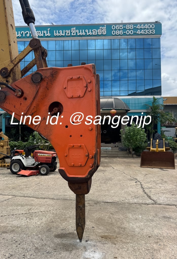 ขาย หัวแย็ก PC300 มือสองจากญี่ปุ่น NPK 🇯🇵 ไม่เคยใช้งานในไทย ***มีหัวเจาะเก่าญี่ปุ่นหลายขนาดจำหน่าย*** ☎ ครีม 065-88-444-00 | Line id: @sangenjp | www.nmcjapan.com