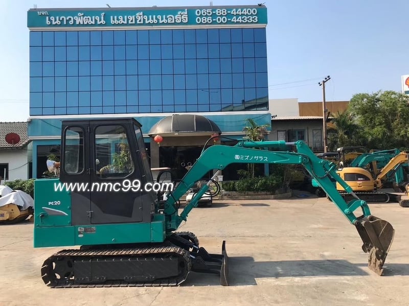 ขาย รถแม็คโคร ขนาด 2 ตัน มือสองจากญี่ปุ่น KOMATSU PC20 🇯🇵 พร้อมตู้เก๋ง รถไม่เคยใช้งานในไทย ☎ ครีม 065-88-444-00 | Line id: @sangenjp | www.sangenjp.com