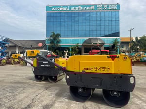 ขาย รถบดเดินตาม สตารท์กุญแจ มือสองญี่ปุ่น 🇯🇵 สั่นแรงมาก⚡ รถไม่เคยใช้งานในไทย ☎ ครีม 065-88-444-00 | Line id: @sangenjp | www.nmcjapan.com