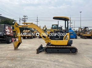 ขาย รถแมคโคร มือสองญี่ปุ่น 🇯🇵 KOMATSU PC35MR-2 รถไม่เคยใช้งานในไทย ☎ เอิร์ธ 089-005-0007, 065-88-444-00 | Line id: @sangenjp | www.sangenjp.com