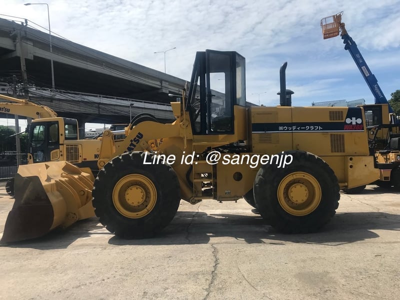 ขาย รถตัก 2 คิว มือสองจากญี่ปุ่น 🇯🇵 KOMATSU 530 ขนาดเทียบเท่า WA300 รถไม่เคยใช้งานในไทย ☎ ครีม 065-88-444-00 | Line id: @sangenjp | www.nmcjapan.com