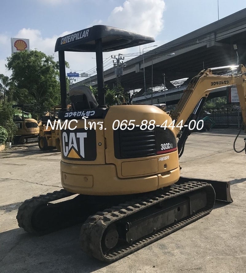 ขาย รถแบคโฮ CAT 3 ตัน มือสองญี่ปุ่น รุ่น CAT303 ***มีไลน์แย๊ก ***ขายพร้อมปุ้งกี๋CATแท้*** 🇯🇵 ไม่เคยใช้งานในไทย ☎ ครีม 065-88-444-00 | Line id: @sangenjp | www.sangenjp.com