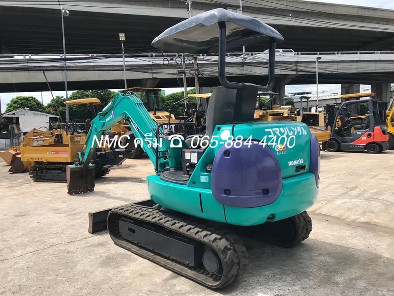 ขาย รถแบ๊คโฮ ขนาด 3 ตัน KOMATSU มือสองจากญี่ปุ่น 🇯🇵 รถไม่เคยใช้งานในไทย PC27R-8 ☎ ครีม 065-88-444-00 | Line id: @sangenjp | www.nmcjapan.com