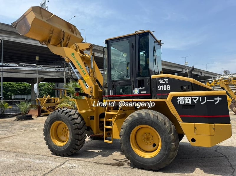 ขาย รถตักล้อยาง เอวอ่อน มือสองญี่ปุ่น CAT 910G-2 🇯🇵 ขนาดเทียบเท่า WA100 บุ้งกี๋ 1.5 คิว รถไม่เคยใช้งานในไทย ☎ 065-88-444-00 ครีม | Line id: @sangenjp | www.nmcjapan.com ขาย รถตักล้อยาง เอวอ่อน มือสองญี่ปุ่น CAT 910G-2 🇯🇵 ขนาดเทียบเท่า WA100 บุ้งกี๋ 1.5 คิว รถไม่เคยใช้งานในไทย ☎ 065-88-444-00 ครีม | Line id: @sangenjp | www.nmcjapan.com