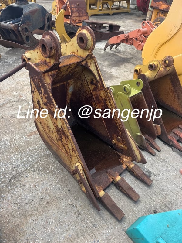 ขาย บุ้งกี๋ขุดร่อง หน้าแคบ ใส่รถขุด PC20-50 มือสองจากญี่ปุ่น 🇯🇵 ไม่เคยใช้งานในไทย ***มีบุ้งกี๋เก่าญี่ปุ่นหลายขนาดจำหน่าย*** ☎ ครีม 065-88-444-00 | Line id: @sangenjp | www.sangenjp.com | NMC