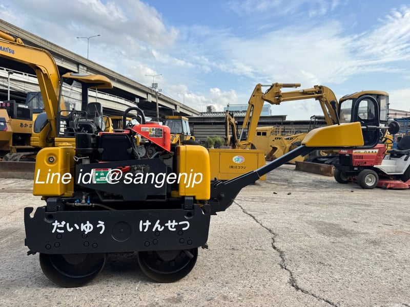 ขาย รถบดเดินตาม SAKAI HV61ST มือสองญี่ปุ่น 🇯🇵 สั่นแรงมาก⚡ สตารท์กุญแจ รถไม่เคยใช้งานในไทย ☎ ครีม 065-88-444-00 | Line id: @sangenjp | www.sangenjp.com