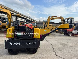 ขาย รถบดเดินตาม SAKAI HV61ST มือสองญี่ปุ่น 🇯🇵 สั่นแรงมาก⚡ สตารท์กุญแจ รถไม่เคยใช้งานในไทย ☎ ครีม 065-88-444-00 | Line id: @sangenjp | www.sangenjp.com