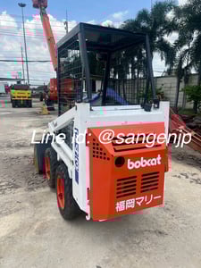 ขาย รถตัก BOBCAT 343 มือสองจากญี่ปุ่น 🇯🇵 รถไม่เคยใช้งานในไทย , บ๊อบแคท 343 ☎ เอิร์ธ 089-005-0007, 065-88-444-00 | Line id: @sangenjp | www.sangenjp.com