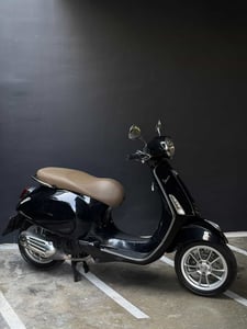  Vespa primavera 150 i-get สีดำ รถปี 2019