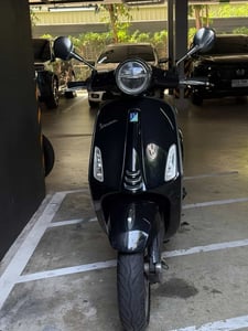  Vespa primavera 150 i-get สีดำ รถปี 2019