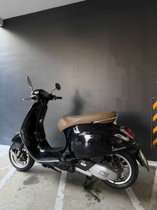  Vespa primavera 150 i-get สีดำ รถปี 2019