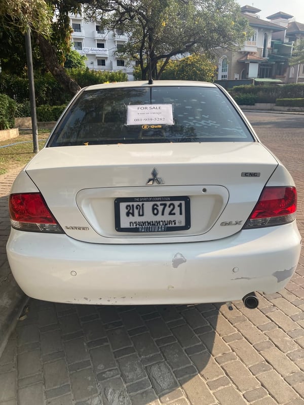 #mitsubishi lancer 1.6 GLXi CNG 2011   ราคา 45,000 บาท **ขายเงินสด ไม่มี Vat