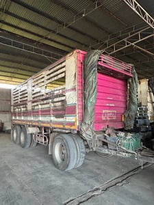 ISUZU FXZ 360แรงม้า รถบรรทุก 10ล้อ พ่วงแม่ลูก ปี2010