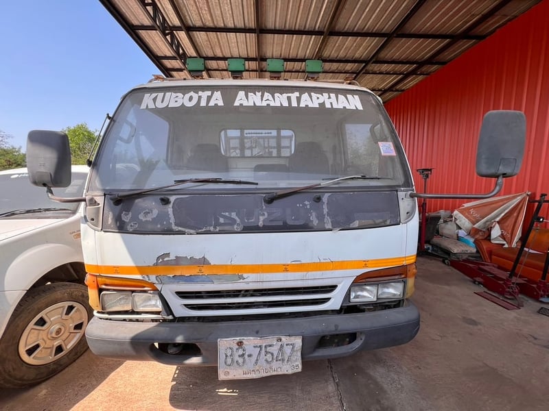 ISUZU NQR 115แรงม้า รถบรรทุก 6ล้อ กระบะเหล็ก ปี1999