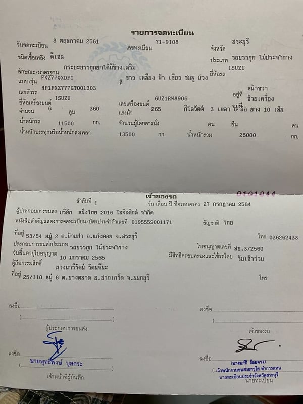 รถมือสองขับได้ปกติ ตอดต่อเจ้าของตรง คุณคำนึง081-3727336