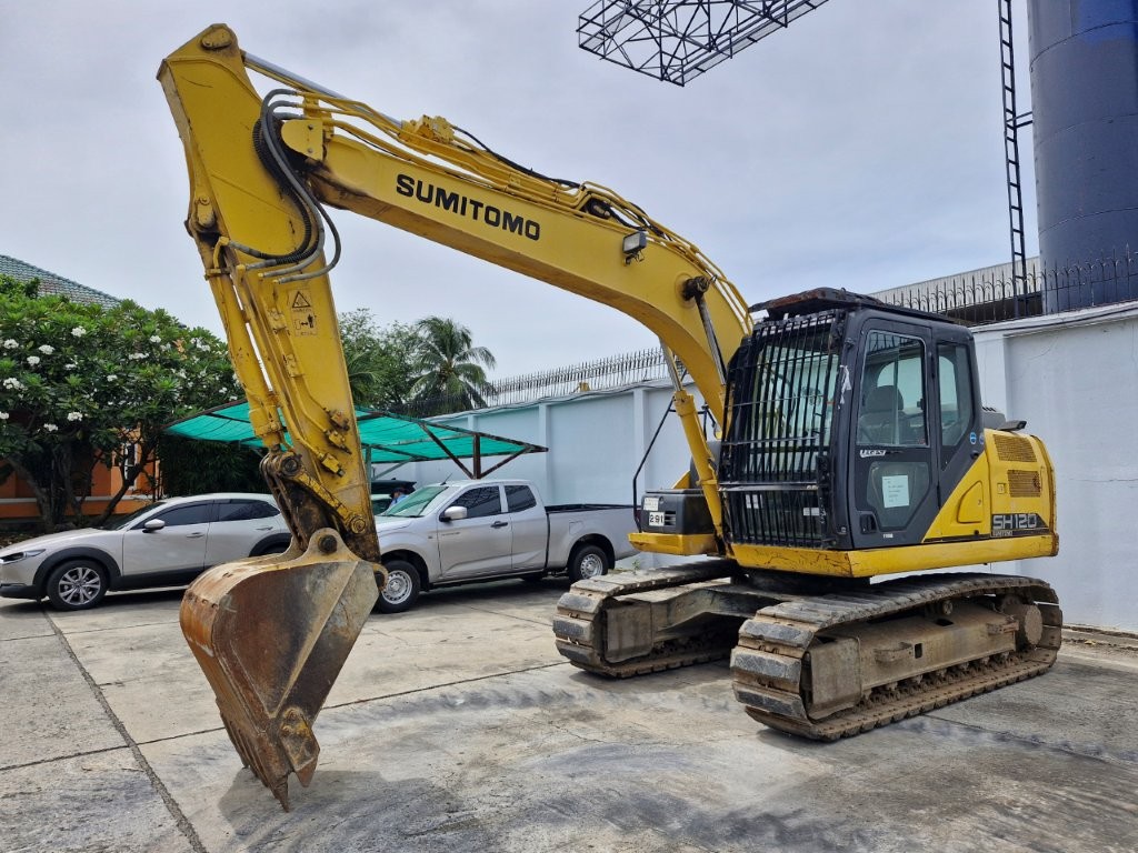 SUMITOMO SH120-6 มือสองญี่ปุ่น เก่ง เอ็นดีที 0859049669