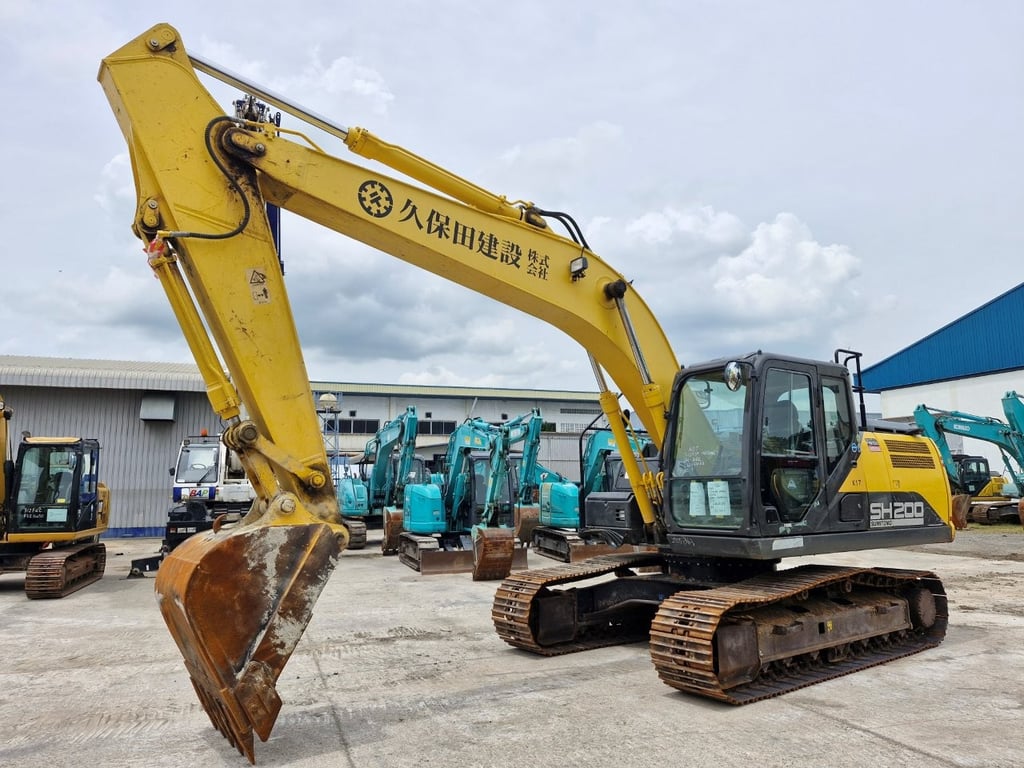 SUMITOMO SH200-7 มือสองญี่ปุ่น เก่ง เอ็นดีที 0859049669