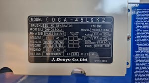 NEW DENYO DCA45LSK2 เครื่องปั่นไฟมือหนึ่ง NEW DENYO DCA45LSK2 เครื่องปั่นไฟมือหนึ่ง