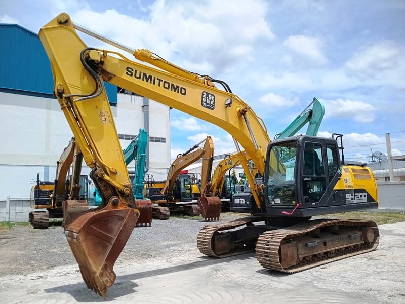 SUMITOMO SH200-7 มือสองญี่ปุ่น เก่ง เอ็นดีที 0859049669