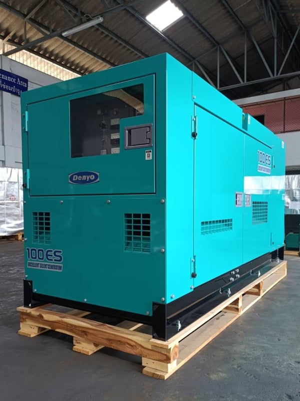 NEW DENYO DCA100ESI เครื่องปั่นไฟมือหนึ่ง